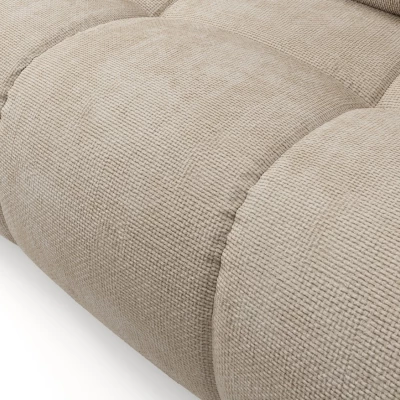 Rozkládací dvoumístná pohovka TRURO - béžová