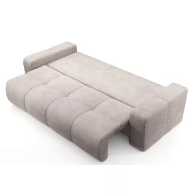 Rozkládací dvoumístná pohovka TRURO - latte