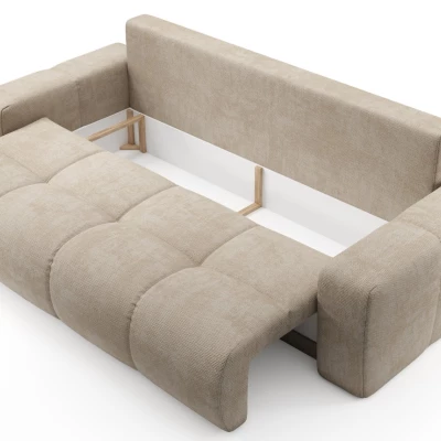 Rozkládací dvoumístná pohovka TRURO - béžová