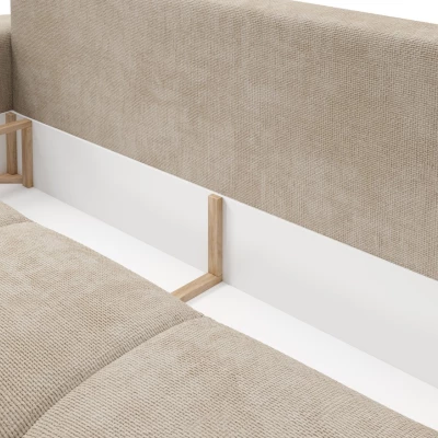 Rozkládací dvoumístná pohovka TRURO - béžová