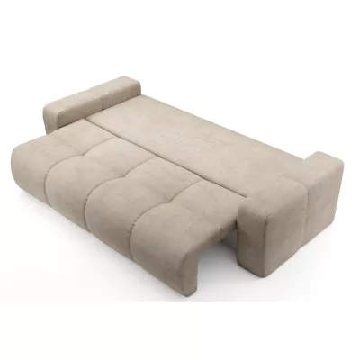 Rozkládací dvoumístná pohovka TRURO - béžová