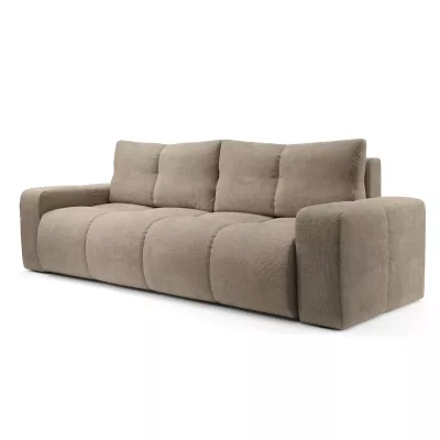 Rozkládací dvoumístná pohovka TRURO - světlá šedá