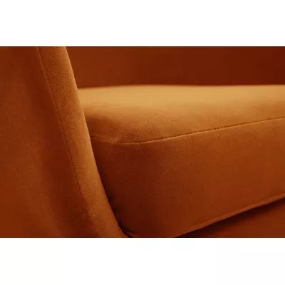 Čalouněné konferenční křeslo GANDER - rezavé