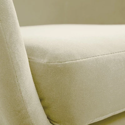 Čalouněné konferenční křeslo GANDER - béžové