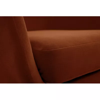 Čalouněné konferenční křeslo GANDER - hnědé