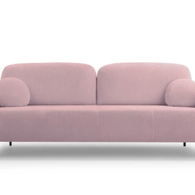 Rozkládací dvousedačka s úložným prostorem WHITBY - růžová