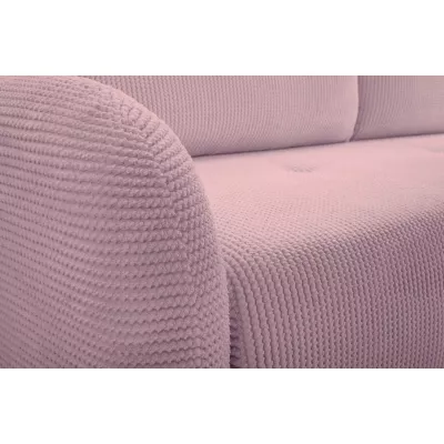 Rozkládací dvousedačka s úložným prostorem WHITBY - růžová