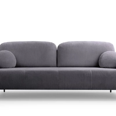 Rozkládací dvousedačka s úložným prostorem WHITBY - antracitová