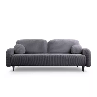 Rozkládací dvousedačka s úložným prostorem WHITBY - antracitová