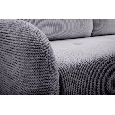 Rozkládací dvousedačka s úložným prostorem WHITBY - antracitová