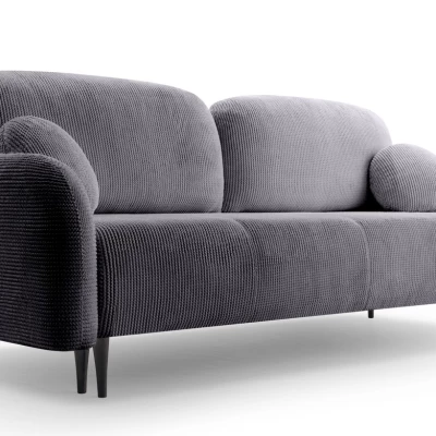 Rozkládací dvousedačka s úložným prostorem WHITBY - antracitová