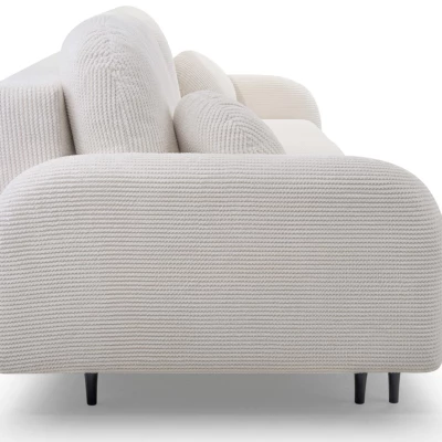 Rozkládací dvousedačka s úložným prostorem WHITBY - krémová