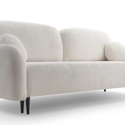 Rozkládací dvousedačka s úložným prostorem WHITBY - krémová