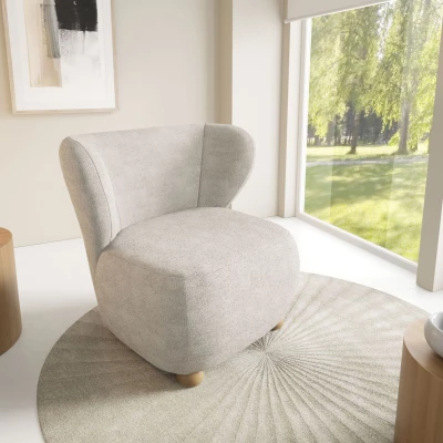 Čalouněné křeslo HALIFAX 2 - smetanové