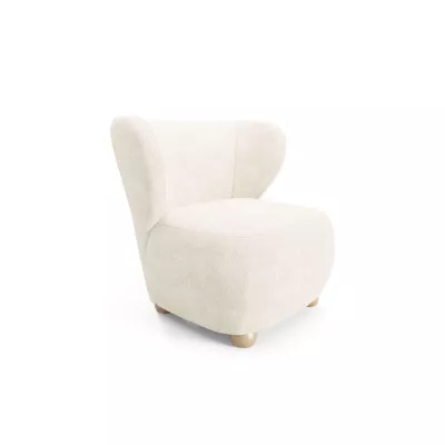 Čalouněné křeslo HALIFAX 2 - smetanové