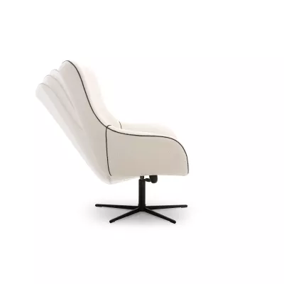 Otočné křeslo LESLI 1 - bílé