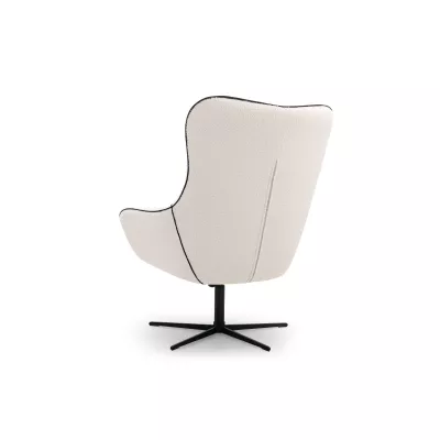 Otočné křeslo LESLI 1 - bílé