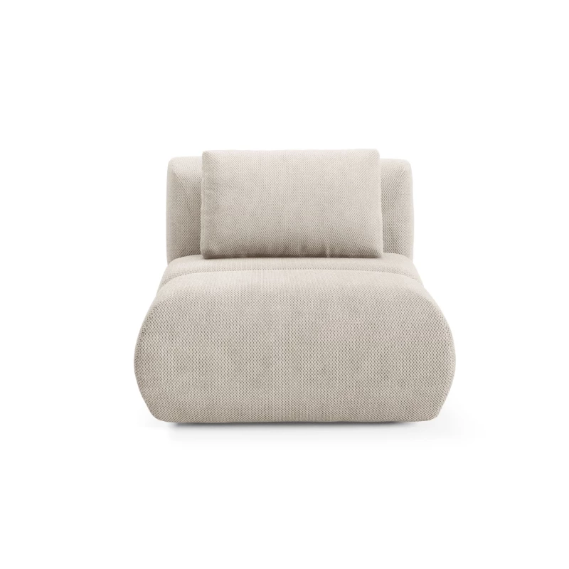 Čalouněné křeslo OSHAWA - béžové 1