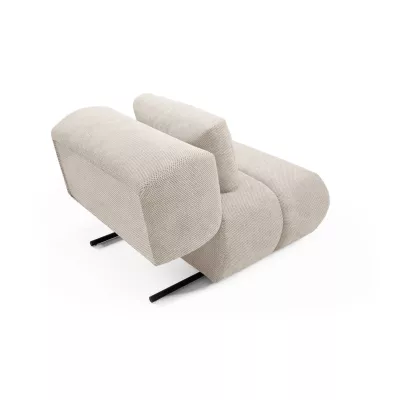 Čalouněné křeslo OSHAWA - béžové 1