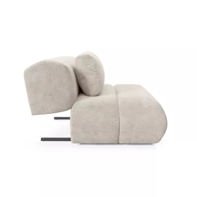 Čalouněné křeslo OSHAWA - béžové 1