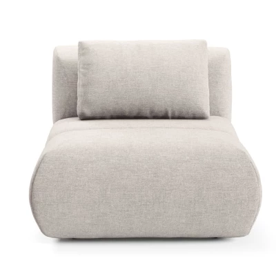 Čalouněné křeslo OSHAWA - béžové 2