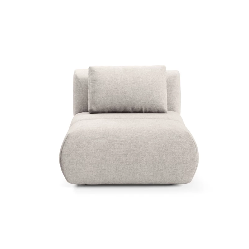 Čalouněné křeslo OSHAWA - béžové 2