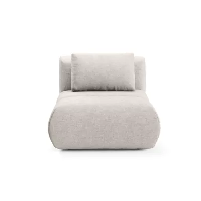 Čalouněné křeslo OSHAWA - béžové 2