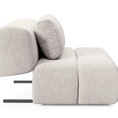 Čalouněné křeslo OSHAWA - béžové 2