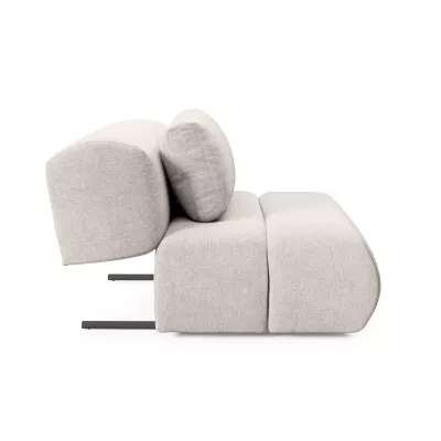 Čalouněné křeslo OSHAWA - béžové 2