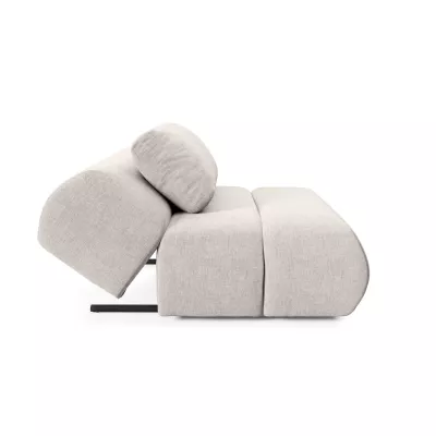 Čalouněné křeslo OSHAWA - béžové 2