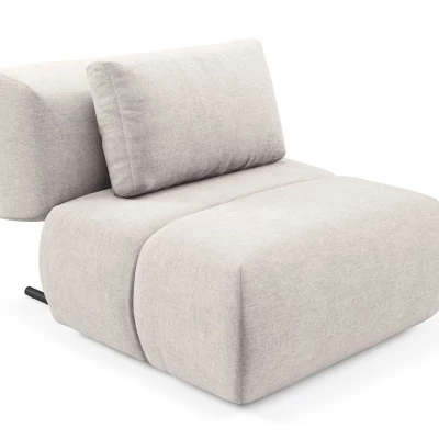 Čalouněné křeslo OSHAWA - béžové 2