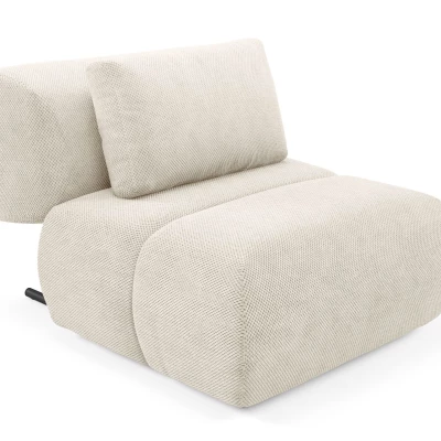 Čalouněné křeslo OSHAWA - krémové