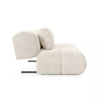 Čalouněné křeslo OSHAWA - krémové