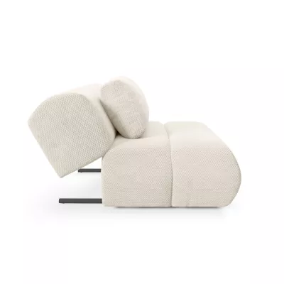 Čalouněné křeslo OSHAWA - krémové