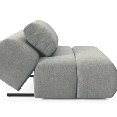 Čalouněné křeslo OSHAWA - ocelové šedé