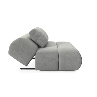 Čalouněné křeslo OSHAWA - ocelové šedé