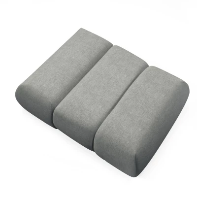 Čalouněné křeslo OSHAWA - ocelové šedé