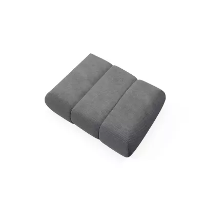 Čalouněné křeslo OSHAWA - tmavé popelavé