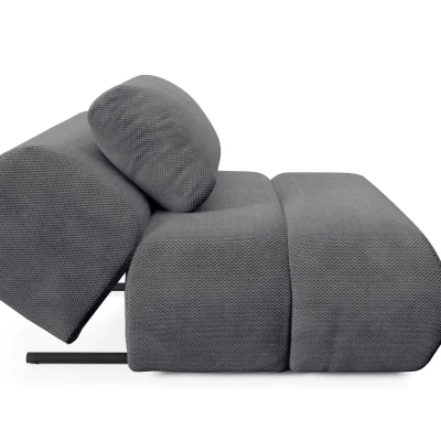 Čalouněné křeslo OSHAWA - tmavé popelavé