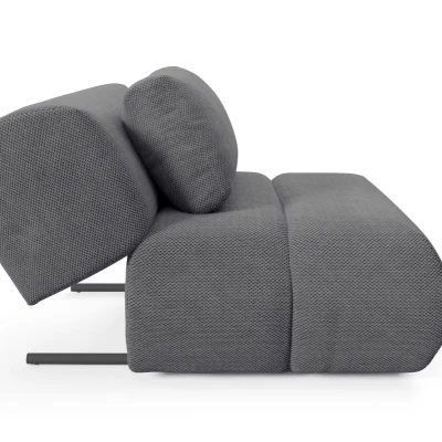 Čalouněné křeslo OSHAWA - tmavé popelavé