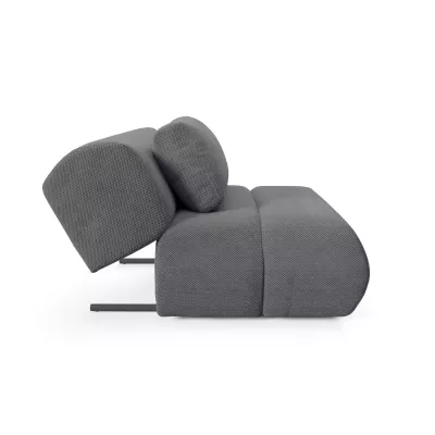 Čalouněné křeslo OSHAWA - tmavé popelavé