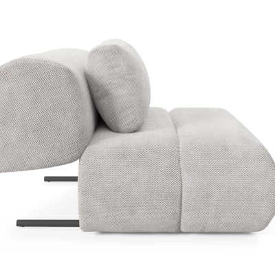 Čalouněné křeslo OSHAWA - světlé šedé