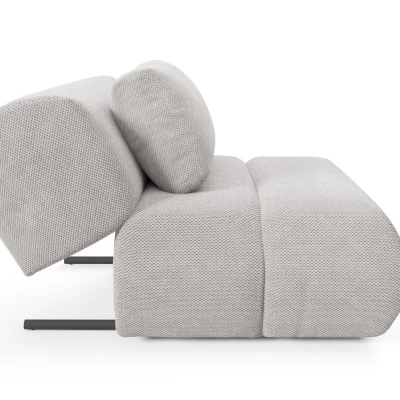 Čalouněné křeslo OSHAWA - světlé šedé