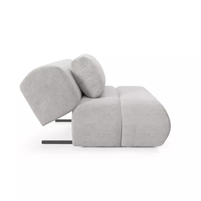 Čalouněné křeslo OSHAWA - světlé šedé