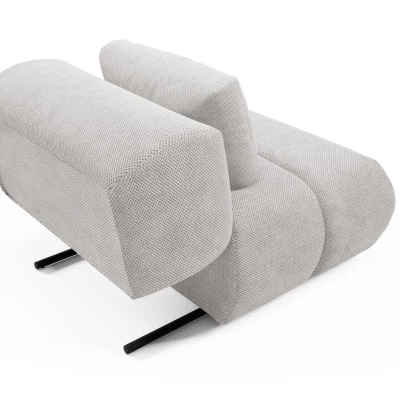 Čalouněné křeslo OSHAWA - světlé šedé