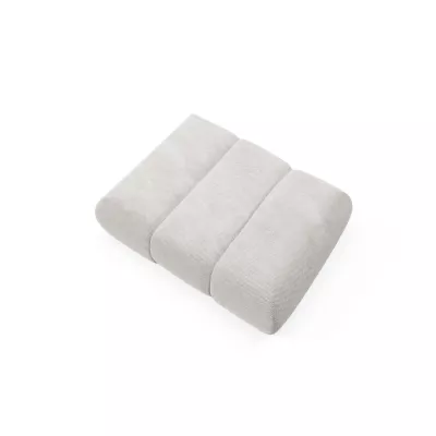 Čalouněné křeslo OSHAWA - světlé šedé