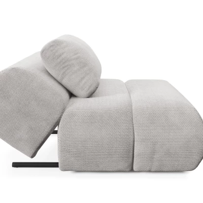 Čalouněné křeslo OSHAWA - světlé šedé