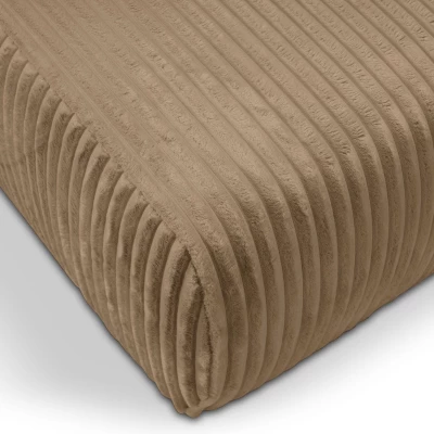 Čalouněná taburetka SUDBURY - béžová