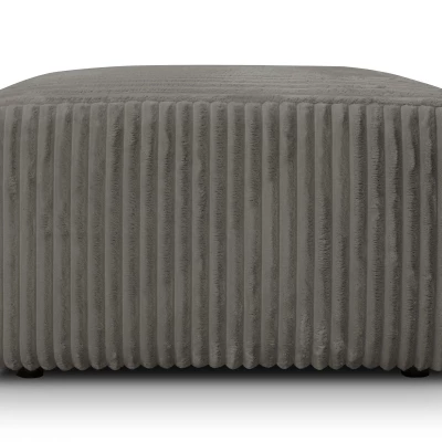 Čalouněná taburetka SUDBURY - ocelová šedá