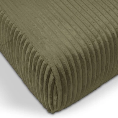 Čalouněná taburetka SUDBURY - olivová